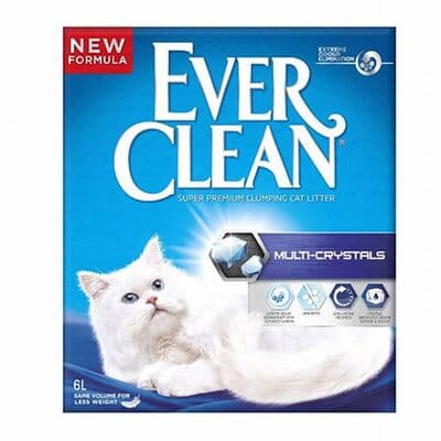 Ever Clean Multi Crystals Kokusuz Topaklanan Kedi Kumu 6 Lt